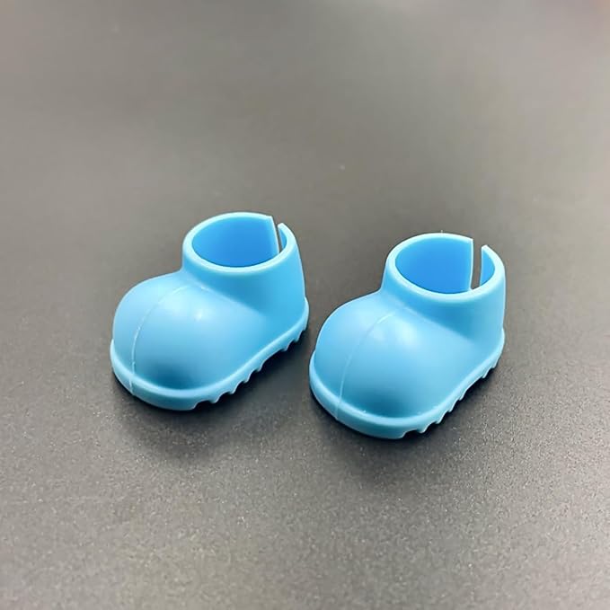 10 Pairs Doll Shoes for labubu 15/17 CM Doll,DIY Clothes Accessories Set Fashion Outfit - Multicolor (No Doll)