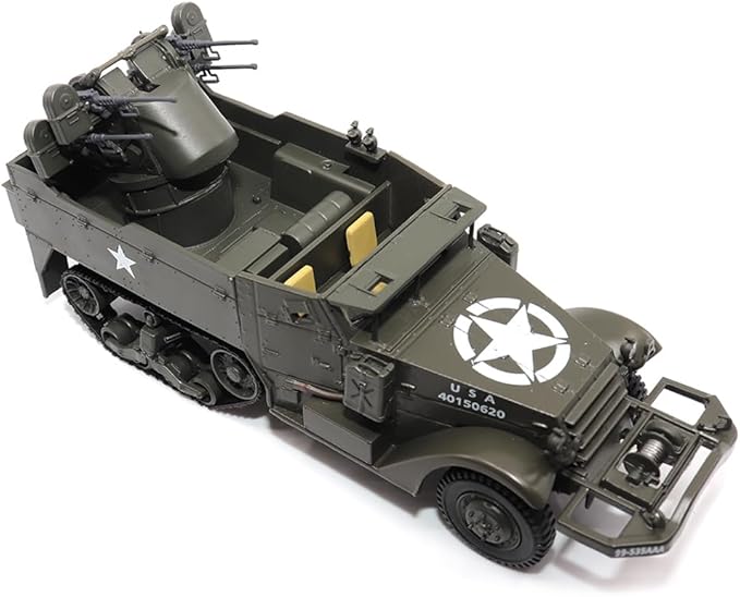 Motor city classics 1:43 Scale M16 Multiple Gun Motor Carriage - Militaria Diecast Model 23202-44