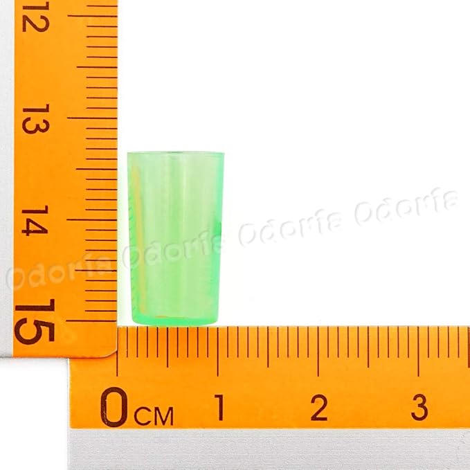 Odoria 1/12 Miniature Drinking Glasses 12Pcs Dollhouse Decoration Accessories