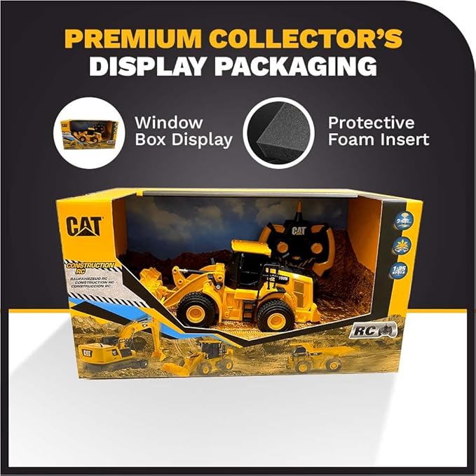 Diecast Masters | 1:35 Scale Radio Control Cat 950M Wheel Loader | Model 23003