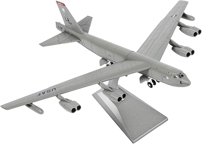 1/200 Scale B-52 Attack Plane Metal Fighter Military Model Fairchild Republic Diecast Plane Model for Commemorate Collection or Gifts