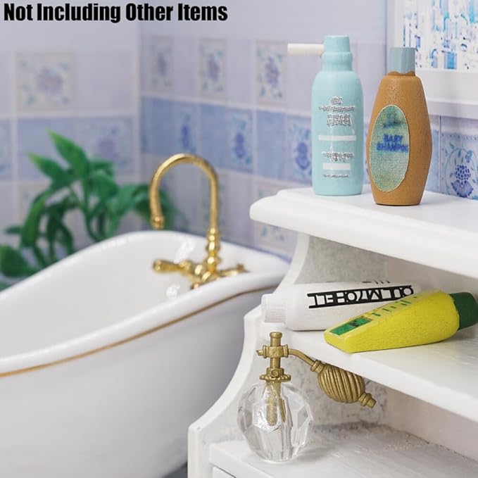 Odoria 1/12 Miniature Shampoo Perfume Lotion Dollhouse Decoration Accessories