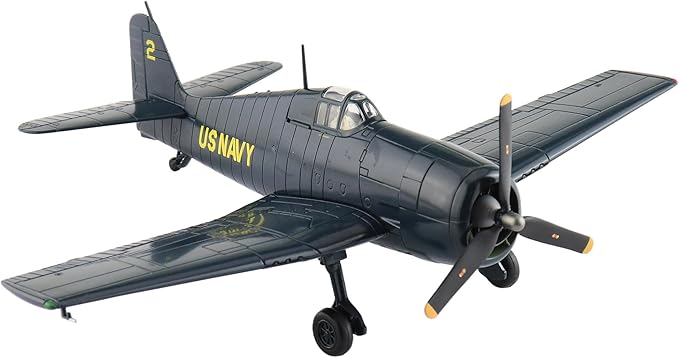 Hobby Master | 1:72 Scale Diecast Military Aircraft Replica | F6F-5 "Blue Angels No.2 Airplane, US Navy, 1946 | Model HA1120