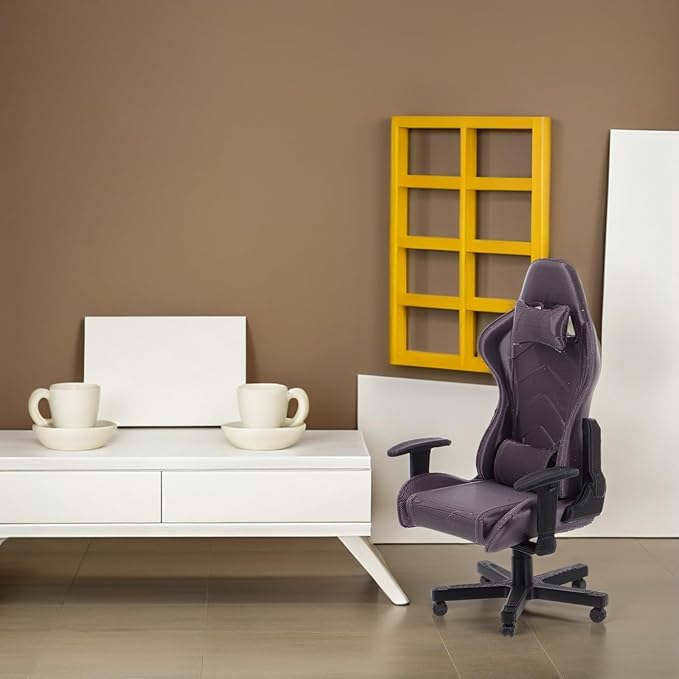 SUPVOX Miniature Gaming Chair Model, Realistic Tiny Computer Chair for Dollhouse Furniture, Office Desk Decor and Collector Display