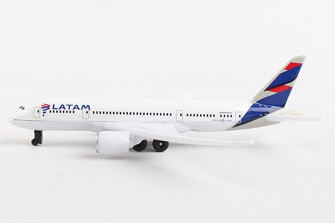 Daron Toy Airplane – Latam – Die-Cast Metal Model Airplane Toy with Plastic Parts for Kids Ages 3+