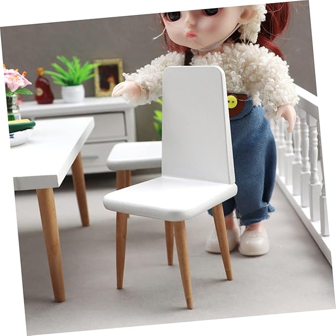 IMIKEYA 1set Miniature Wooden Dollhouse Furniture Decorative Accessories for Mini House Scenes for Craft Projects and Miniature Life Displays