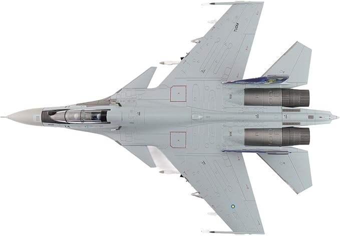 Hobby Master | 1:72 Scale Diecast Military Aircraft Replica | Su-30MKM M52-14, TUDM, Lima 2013 | Model HA9508