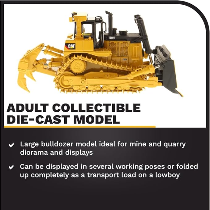 Caterpillar D10T Track Type Tractor High Line Series Vehicle