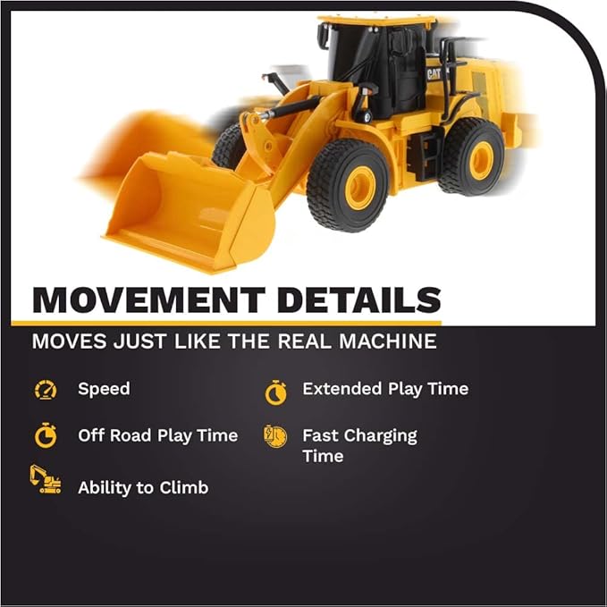 Diecast Masters | 1:35 Scale Radio Control Cat 950M Wheel Loader | Model 23003