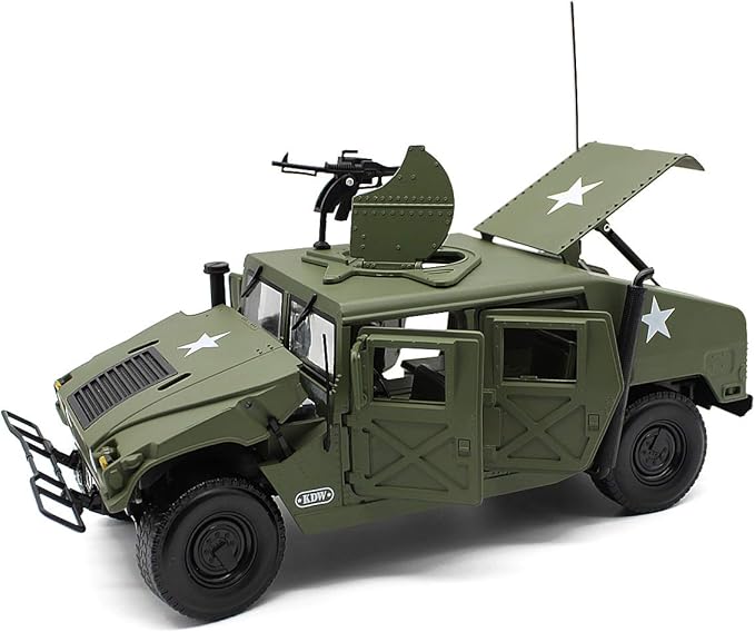 fisca 1/18 Scale Model Car Metal Diecast Military Armored Vehicle Battlefield Truck