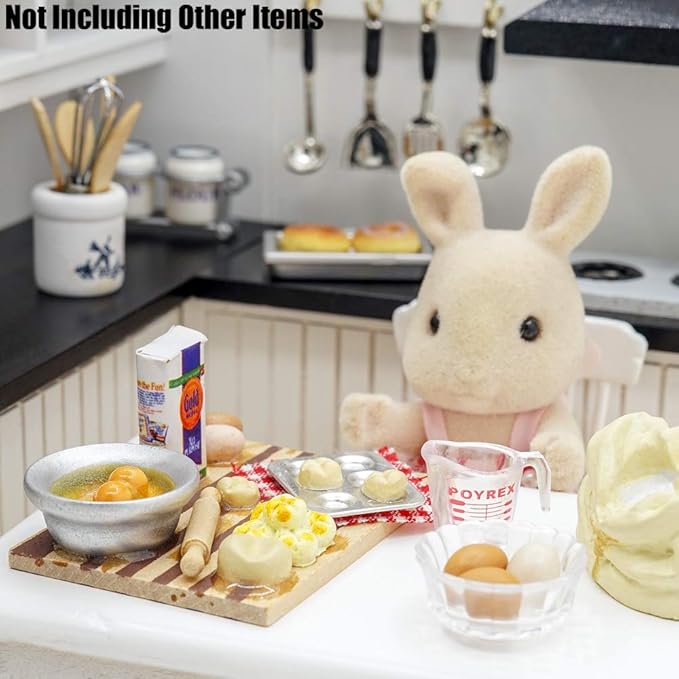 Odoria 1/12 Miniature Baking Set Pastries Dollhouse Kitchen Accessories