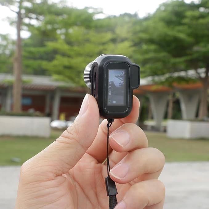 Galatee Keychain Camera, 1080P mini Pixel, Micro mini DV/Camcorder, Portable Chain with Eight Filters, Long Battery Life for Indoor and Outdoor use (128G)