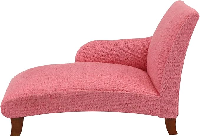 Meirucorp Miniature Dollhouse 1/12 Scale Sofa Watermelon Color Fabric Couch