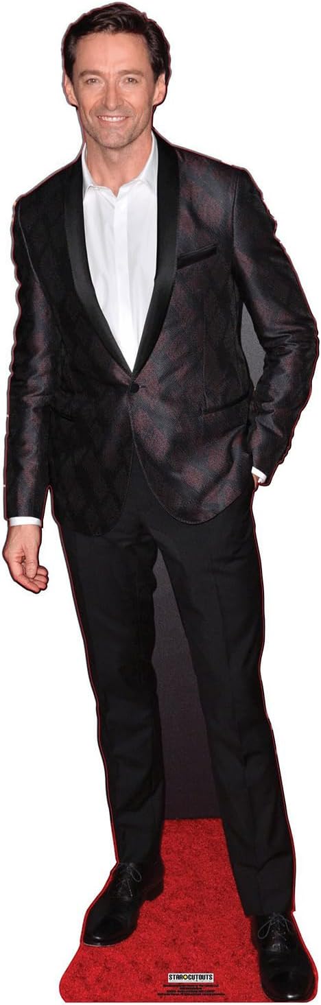 SC2473 Hugh Jackman Red Carpet Cardboard Cutout Standee Standup
