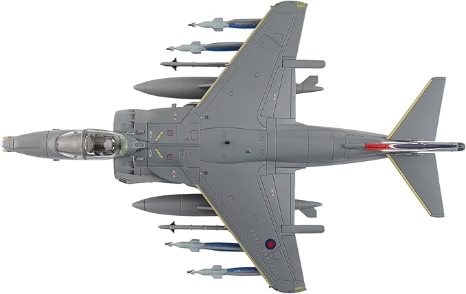 Hobby Master | 1:72 Scale Diecast Military Aircraft Replica | Harrier GR.9 ZD406, Royal Navy Strike Wing, RAF Station Cottesmore, 2009 | Model HA2652
