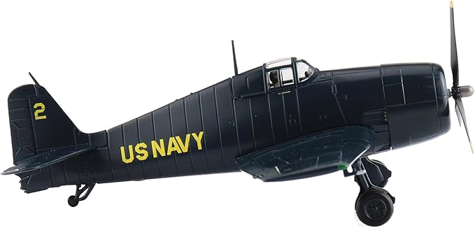 Hobby Master | 1:72 Scale Diecast Military Aircraft Replica | F6F-5 "Blue Angels No.2 Airplane, US Navy, 1946 | Model HA1120