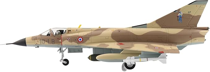 Hobby Master | 1:72 Scale Diecast Military Aircraft Replica | Mirage IIIC 87/10-LB, EC 03/010 Vexin, Armée de ľ Air, Djibouti, October 1984 | Model HA9802