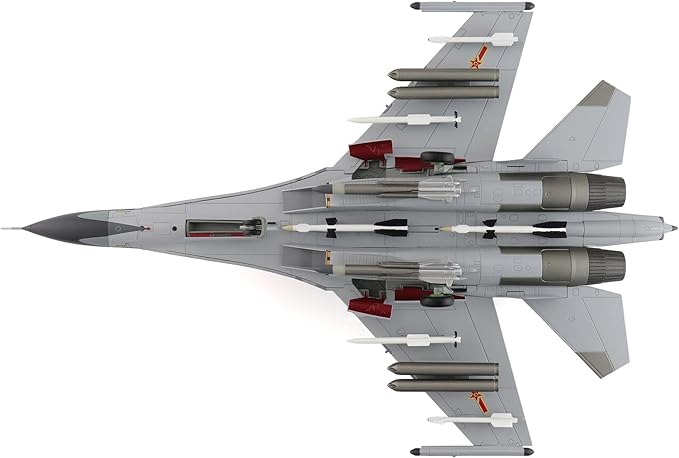 Hobby Master | 1:72 Scale Diecast Military Aircraft Replica | Su-30Mkk 20796, 5th Air Rgt., 18th Air Div., PLAAF, 2016 | Model HA9553