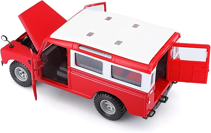 Bburago 2011 Bijoux 1:25 Scale Blue Land Rover