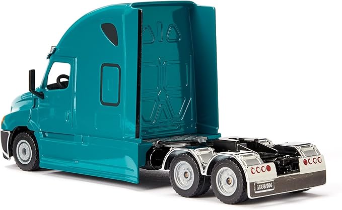 Siku 2717, Freightliner Cascadia, Toy Tractor, 1:50, Plastic/Metal, Blue, Opening Bonnet, Coupling for Combining Super Trailers in 1:50