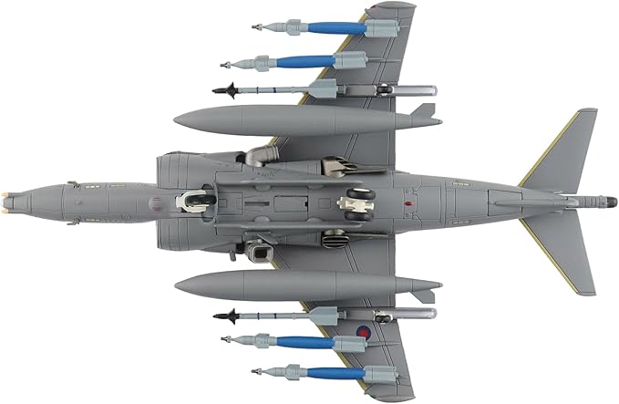 Hobby Master | 1:72 Scale Diecast Military Aircraft Replica | Harrier GR.9 ZD406, Royal Navy Strike Wing, RAF Station Cottesmore, 2009 | Model HA2652