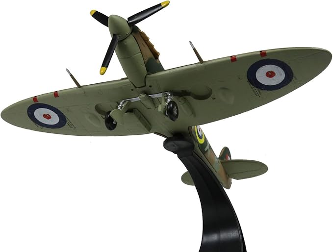 HANGHANG 1/72 Scale United Kindom Spitfire Fighter Attack Plane Metal Fighter Military Model Fairchild Republic Diecast Plane Model for Commemorate Collection