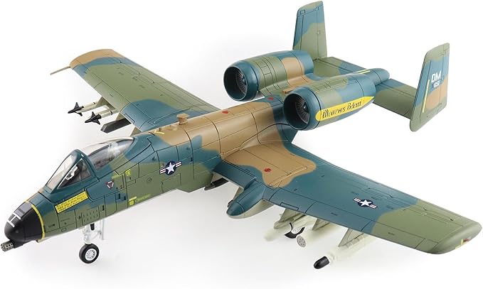 Hobby Master | 1:72 Scale Diecast Military Aircraft Replica | A-10C Memphis Belle III 78-0651, Capt Lindsay Mad Johnson, David-Monthan AFB, 2023-24 | Model HA1338