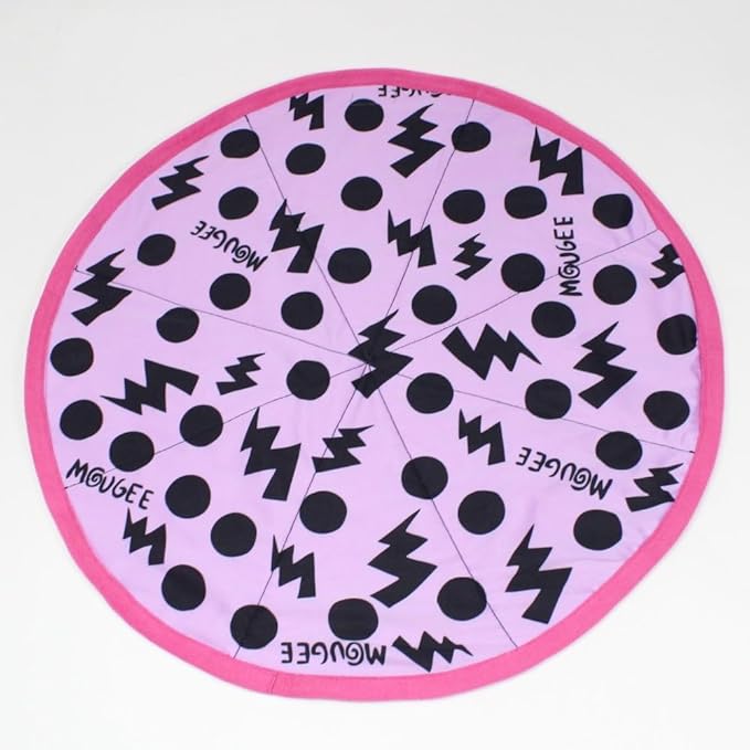 Mougee Star Flow Star - Pizza Series - 19.5" Diameter (Lavender Volt (UV Reflective))
