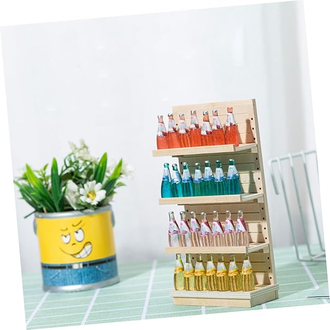 BESPORTBLE Dollhouse Decor Unpainted Creative House Adornment for Micro Landscape Accessories