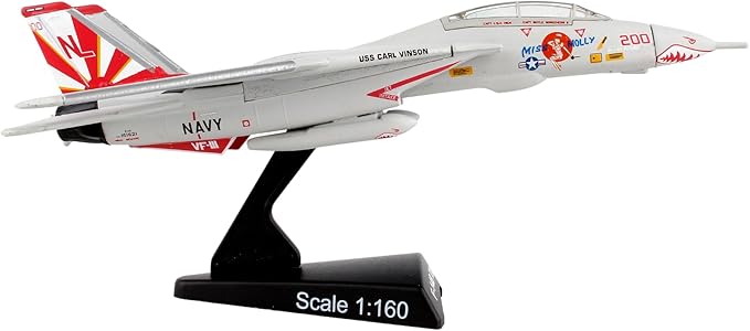 Daron Postage Stamp PS5383-4 USN F-14 Tomcat Miss Molly 1: 160 PS5383-4, Brown/A