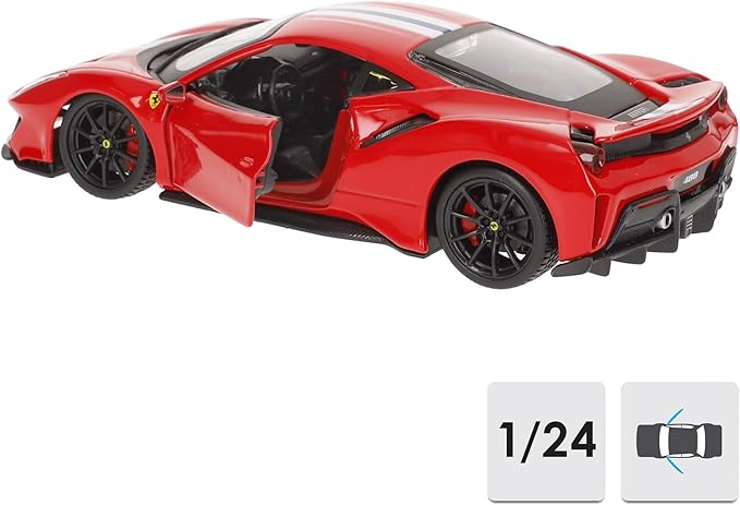 Bburago 1:24 R&P Ferrari 488 Pista - Red