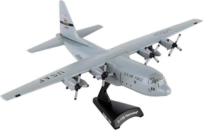 Daron Postage Stamp USAF C-130 1/200 Spare 617 Airplane (PS5330-3)