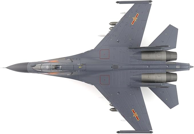 Hobby Master | 1:72 Scale Diecast Military Aircraft Replica | Su-30Mkk 20796, 5th Air Rgt., 18th Air Div., PLAAF, 2016 | Model HA9553