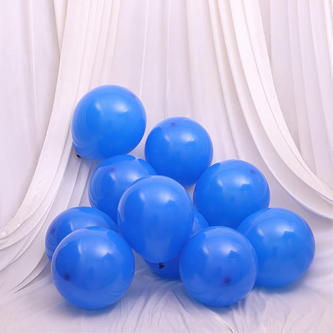 5 inch Royal Blue Party Balloons, 100 pcs Mini Blue Birthday Balloons Latex Balloons for Birthday Wedding Baby Shower Decorations (Royal Blue)