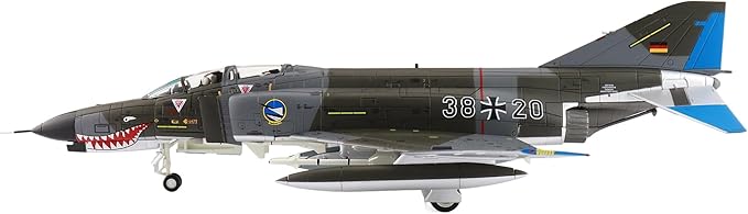 Hobby Master | 1:72 Scale Diecast Military Aircraft Replica | F-4F Phantom II 38+20, JG 74 "Molders, 1982 | Model HA19097