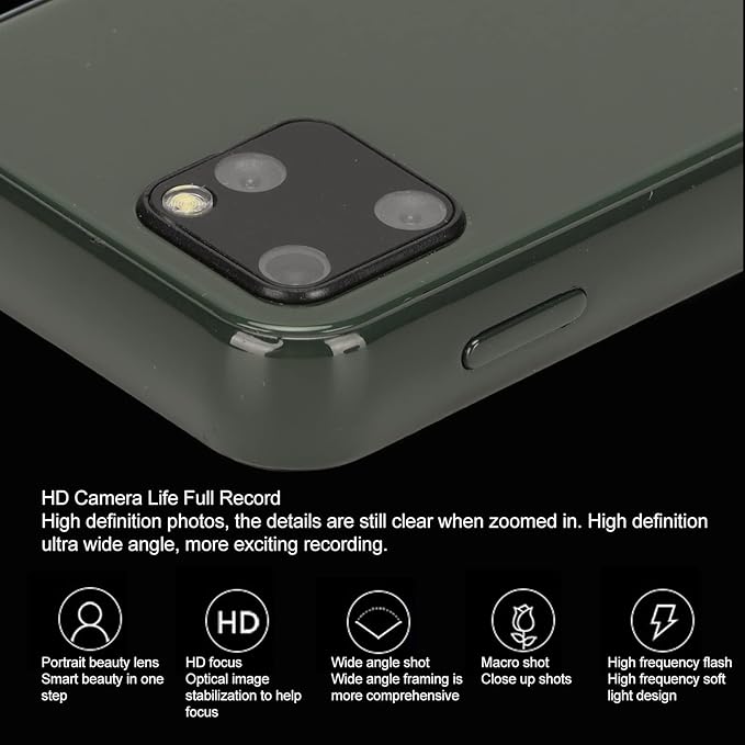 Dilwe XS11 Mini Smartphone for Kids, 3G 2.5Inch Student Pocket Cellphone 1GB 8GB Quad Core Android Cell Phones, Great Kids and Students, 2MP/5MP Camera(2.5" Green)
