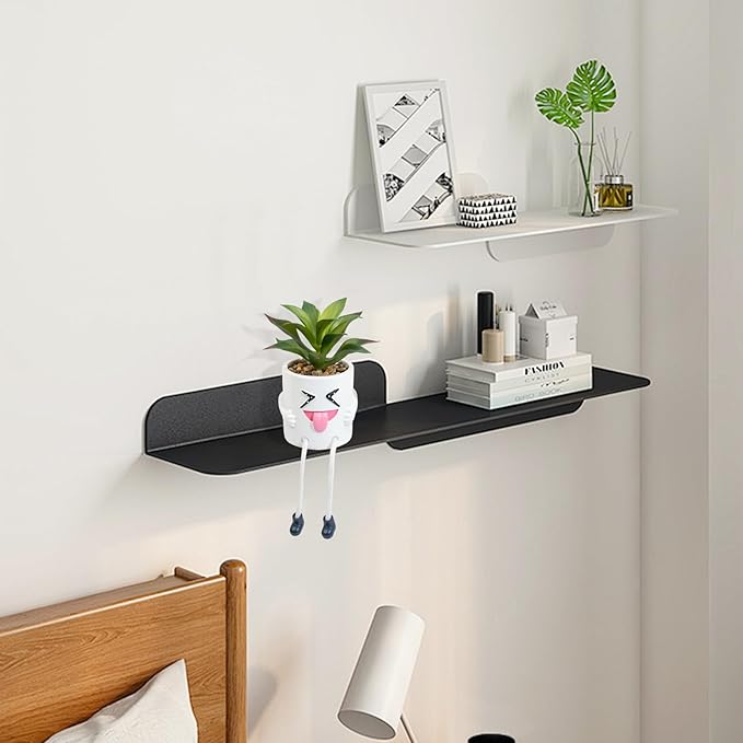 LUZOGA Fake Plant Mini Potted Succulents with Hanging Leg White Cute Pot Creative Artificial Succulent Plants in Funny Pot Faux Succulents for Home Office Shelf Desk Decor and Gift Choice