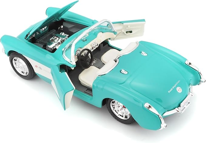 Maisto 1:24 Special Edition 1957 Chevrolet Corvette - Turquoise