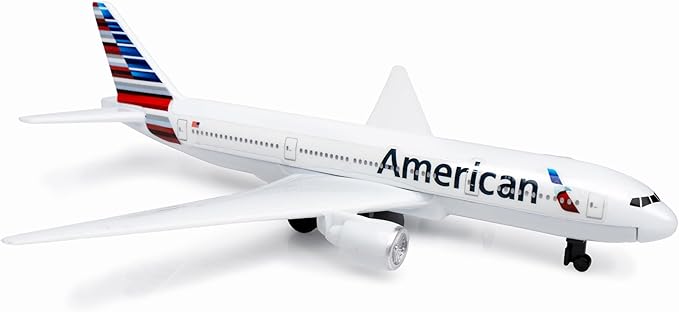Daron Toy Airplane – American Airlines – Die-Cast Metal Model Airplane Toy with Plastic Parts for Kids Ages 3+
