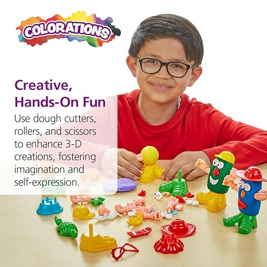 Colorations Fun Family Dough Accessories - 37 Pieces