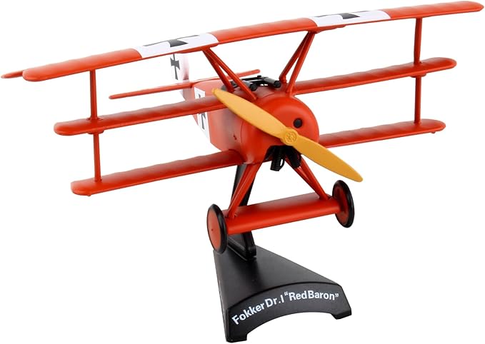 Daron Worldwide Trading Fokker DR.I 1:63 Red Baron Vehicle