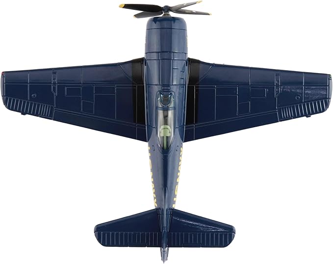 Hobby Master | 1:72 Scale Diecast Military Aircraft Replica | F8F-1B Blue Angels US Navy, 1946 Season (with Decals for 1 to 5 Airplanes) | Model SM1012