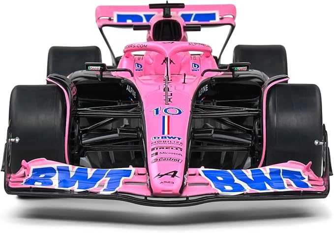 MODELLINO in Scala COMPATIBILE CON Alpine A523 Presentation Version 2023 Pink Edition 1:18 SOLIDO SL1808806