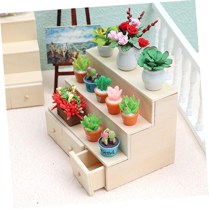 Dollhouse Adorable Wear Resistant Accessory for Mini House Decor Creative DIY Mini House Decoration
