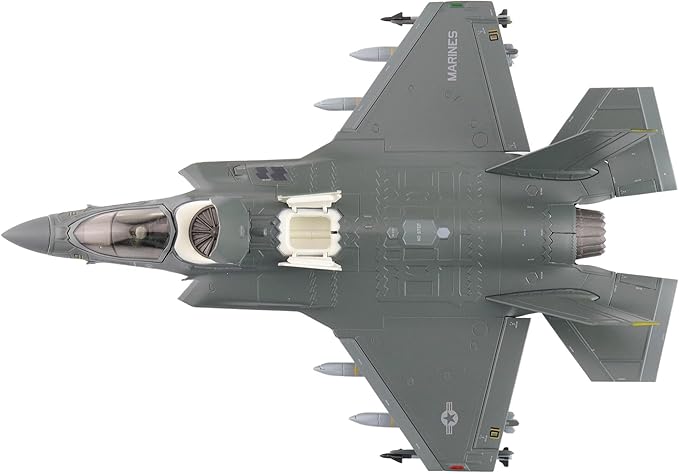 Hobby Master | 1:72 Scale Diecast Military Aircraft Replica | F-35B Black Death 170064, VMFA-542 Tigers, MCAS Cherry Point, 2023 (Beast Mode) | Model HA4622b