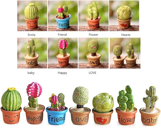Dollhouse Decoration Plant Pots Miniature Green Potted Bonsai Models Decor,1:12 Miniature Plant