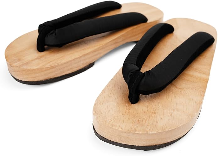 Cutey May Japanese Wooden Clogs Geta Slippers