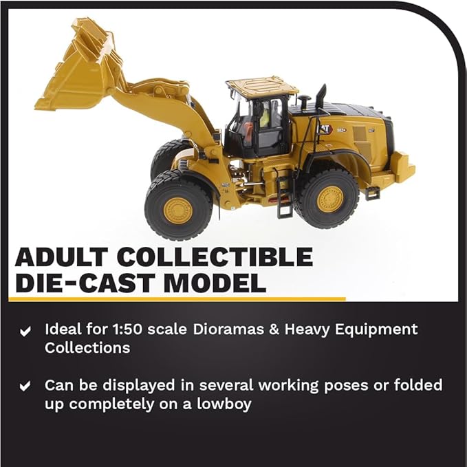 1:50 Cat 980 Wheel Loader - High Line Series by Diecast Masters - 85684