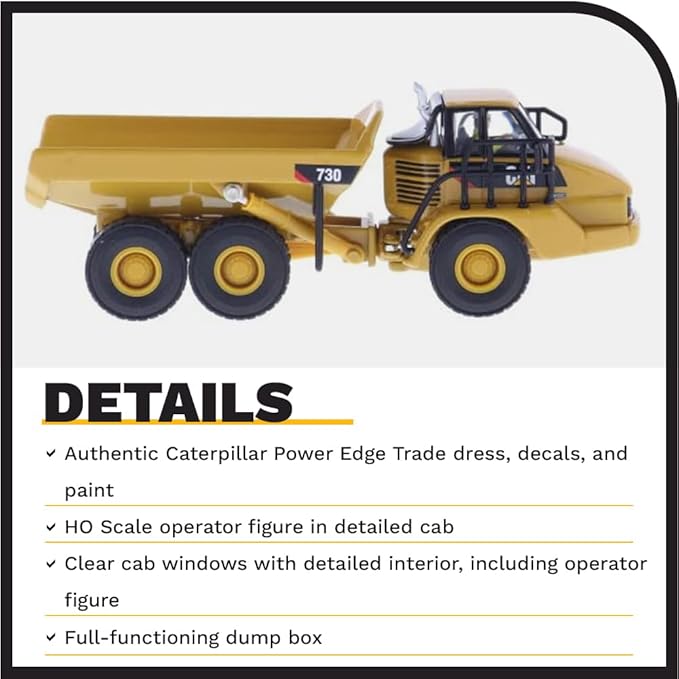 Caterpillar 730 Articulated Truck HO Series Vehicle