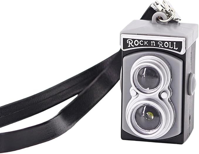 Photography Theme 1:4 Miniature Camera Model – Realistic Vintage & Digital Mini Camera for Dollhouse, Desktop Ornament, Mini Display, DIY Crafts, Collectible Decoration, and Creative Art Projects（ B ）